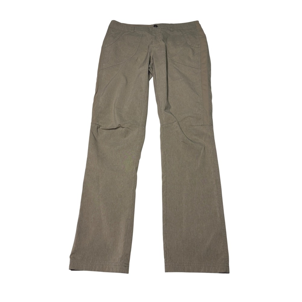 Marmot Gillian Hiking Pants Women's 8 W32 L31 Taupe Brown‎ Stretch Straight Leg